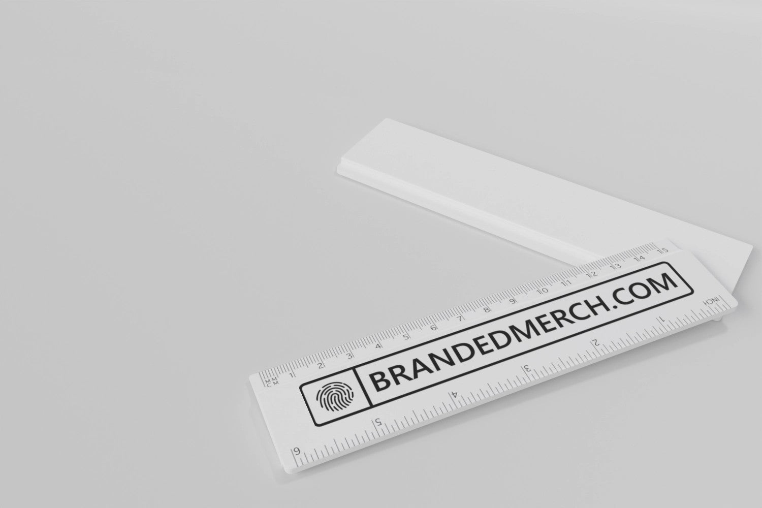 Branded Plastic Ruler 15cm